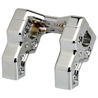 Joker Machine Bridge 1 1/2" Pullback 2 1/2" Risers Chrome
