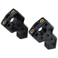 Joker Machine Dual 1 1/2" Pullback 2 1/2" Risers Black