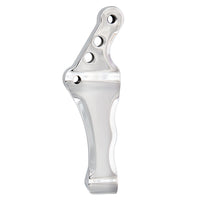 13" RADIAL BRAKE CALIPER MOUNTING BRACKET POLISHED (LEFT/ SINGLE DISC)