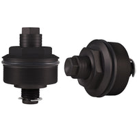49MM PRE LOAD FORK ADJUSTERS-BLACK ANODIZE