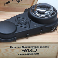 89-'06 EVO Softail & Twin Cam Billy Boy Primary Cover - Fwd controls