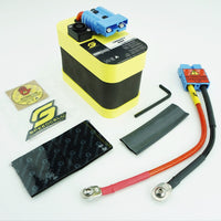 Speedcell LEGACY 5.0AH SUPERBIKE BATTERY WITH UNIVERSAL RING TERMINAL HARNESS