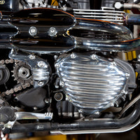 TRIUMPH SPROCKET COVER-POLISHED
