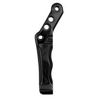 11.5" RADIAL BRAKE CALIPER MOUNTING BRACKET BLACK (LEFT/ SINGLE DISC)