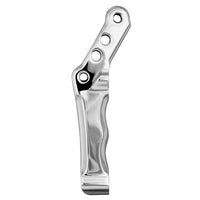 11.5" RADIAL BRAKE CALIPER MOUNTING BRACKET POLISHED (LEFT/ SINGLE DISC)