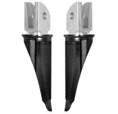 SPEED PEGS - BLACK ANODIZED FOR TRIUMPH THRUXTON