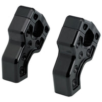 Joker Machine Dual 1 1/2" Pullback 2 1/2" Risers Black