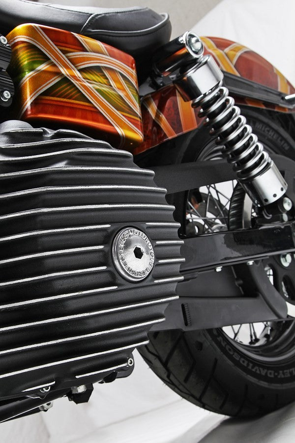 '07-Up Softail Twin Cam Primary Cover - Ribbed