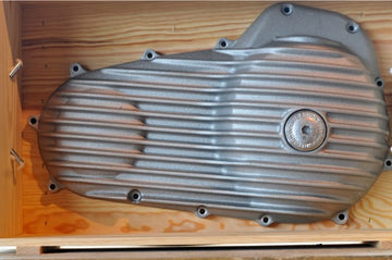 07-Up Twin Cam Touring Primary Cover - Ribbed
