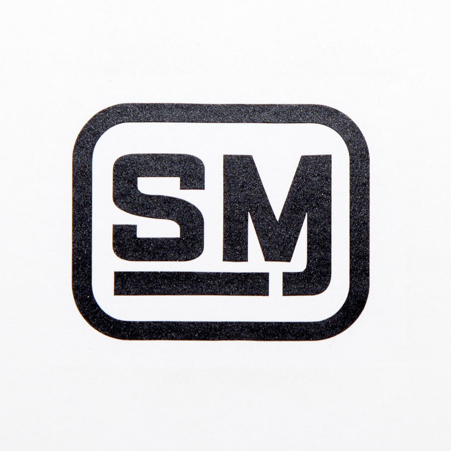 DIE CUT STICKER - SM LOGO