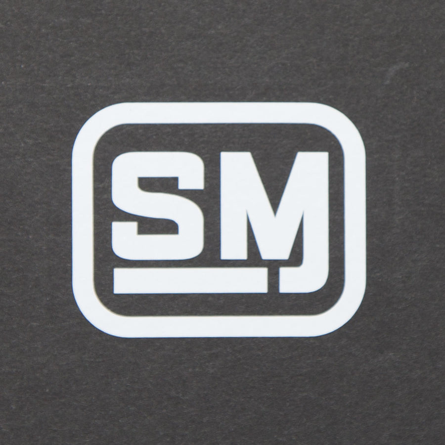 DIE CUT STICKER - SM LOGO