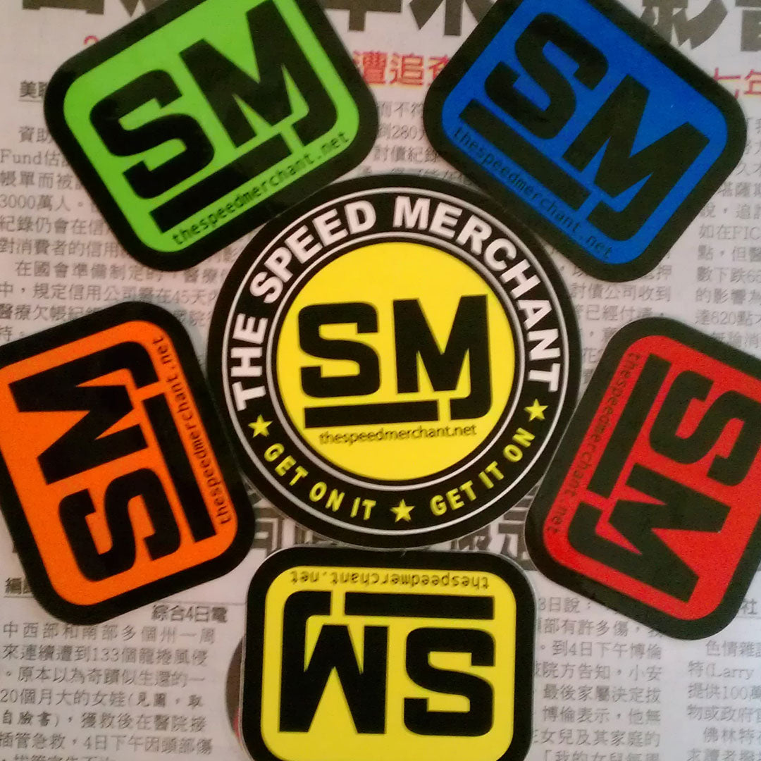 Sticker Speedcraft OFFICIAL SPEED MERCHANT STICKER PACK – The Speed Merchant