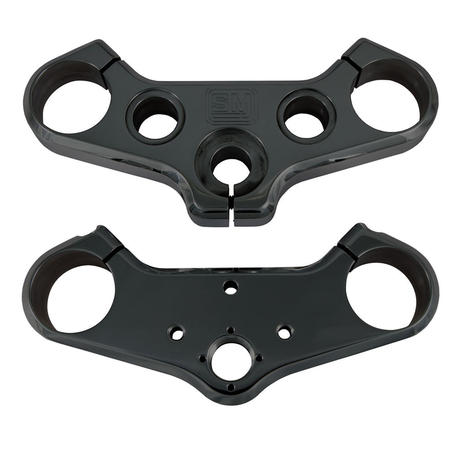 INVERTED SPEED TRIPLE TREES BLACK ANODIZE